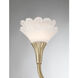 Florena 3 Light 22 inch Noble Brass Bathroom Vanity Light Wall Light