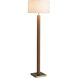 Tambo 62.2 inch 9 watt Natural Ash and Weathered Brass Floor Lamp Portable Light