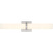 Escape LED 17 inch Brushed Steel Bath/Vanity Wall Light