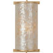 Sommers Bend 1 Light 7 inch Capiz Shell Gold Wall Sconce Wall Light