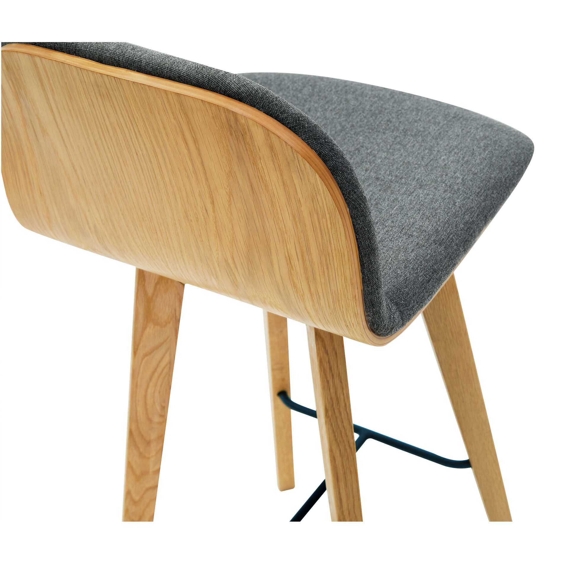 Napoli 38 inch Grey Barstool