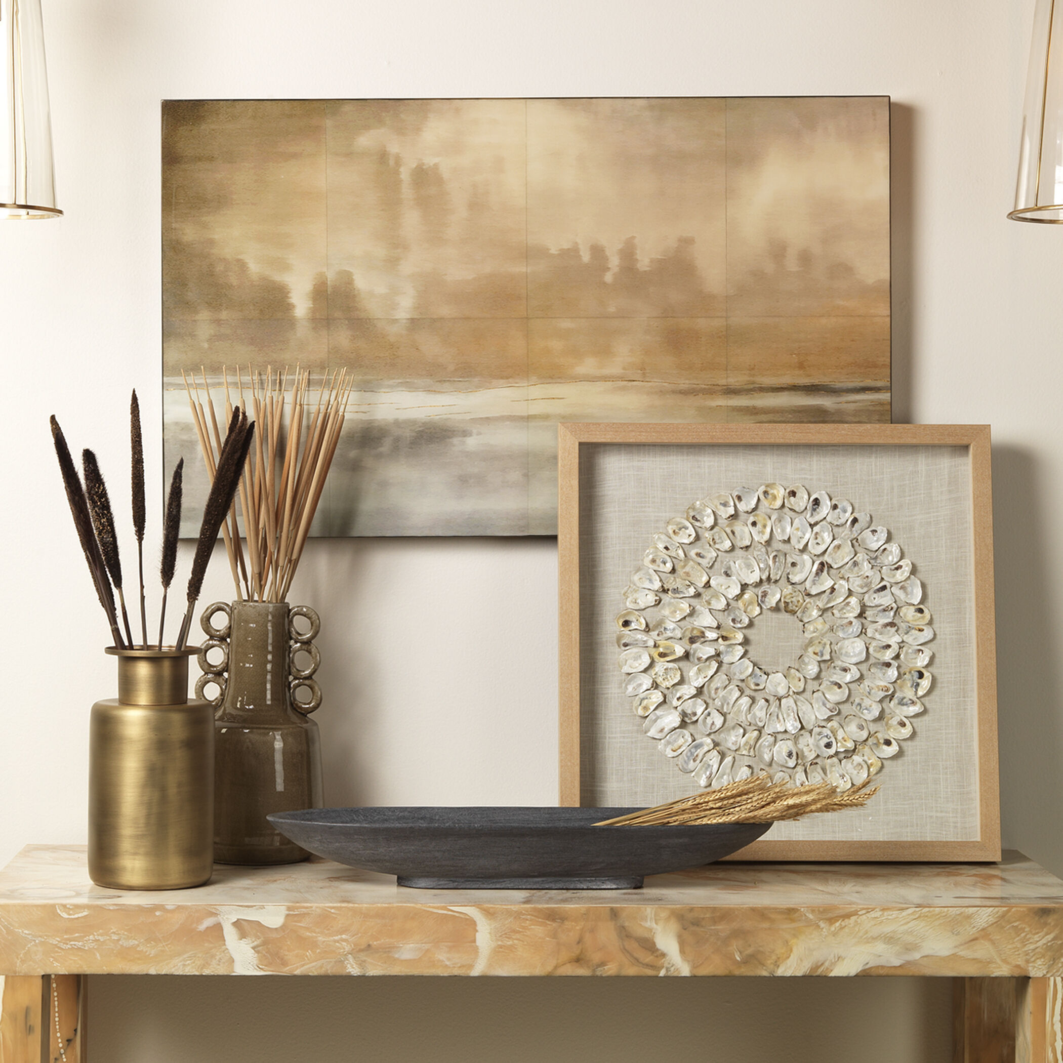 Long 8 X 4 inch Long Oval Bowl in Grey Marble