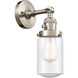 Franklin Restoration Dover LED 5 inch Brushed Satin Nickel Sconce Wall Light, Franklin Restoration