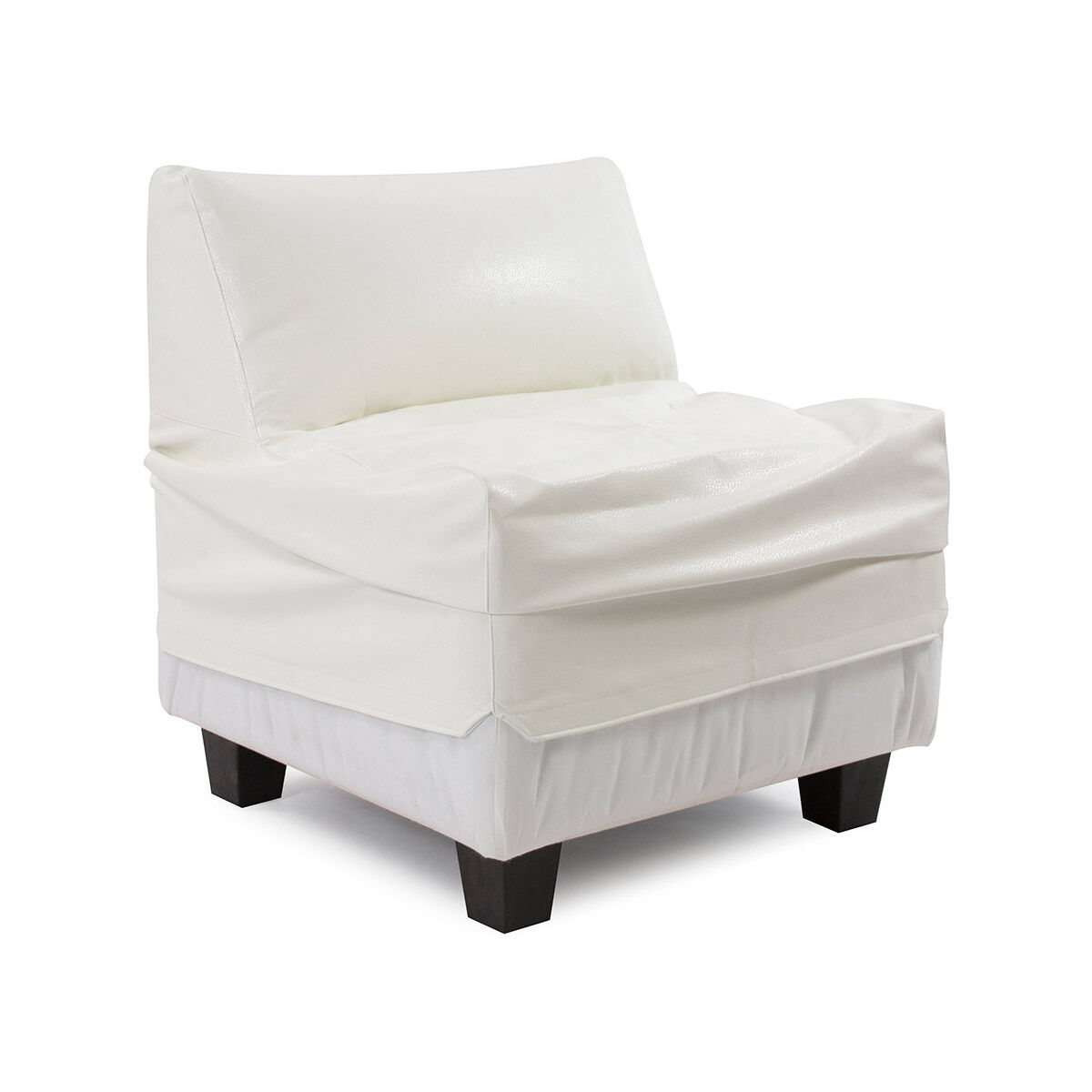 Pod Avanti White Chair with Slipcover