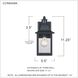 Chancellor 1 Light 11 inch Mystic Black Outdoor Wall Lantern