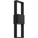 Miami LED 18 inch Sand Black Outdoor Wall Sconce