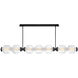 Reign LED 69.25 inch Black Linear Pendant Ceiling Light