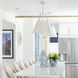Fulton 3 Light 20 inch Polished Nickel Pendant Ceiling Light