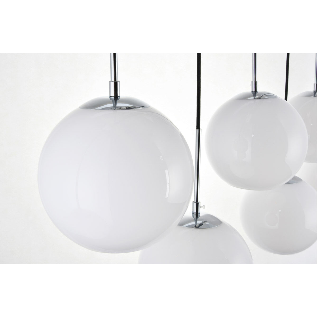 Baxter 7 Light 54 inch Chrome Pendant Ceiling Light