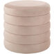Lloyd 18.11 inch Beige Storage Ottoman