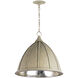 Fenchurch 1 Light 23 inch Silver Leaf Pendant Ceiling Light