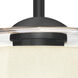 Pica 9 LED Black Cord Pendant Ceiling Light