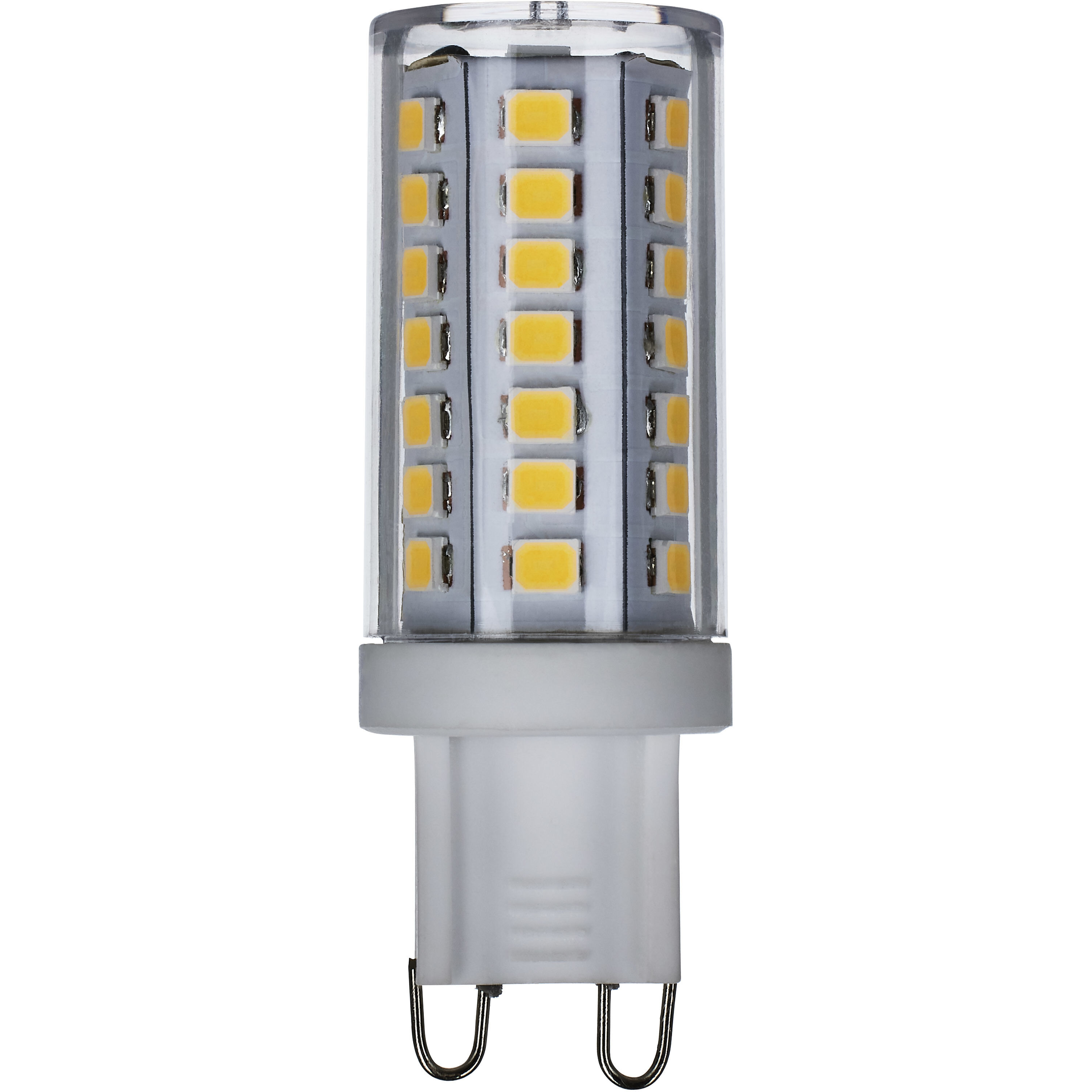 5 Watt G9 Led - Clear - 2700k - T4 Shape - 120 Volt