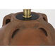 Amber Lewis Brewer 25 inch 15 watt Natural Terracotta Table Lamp Portable Light