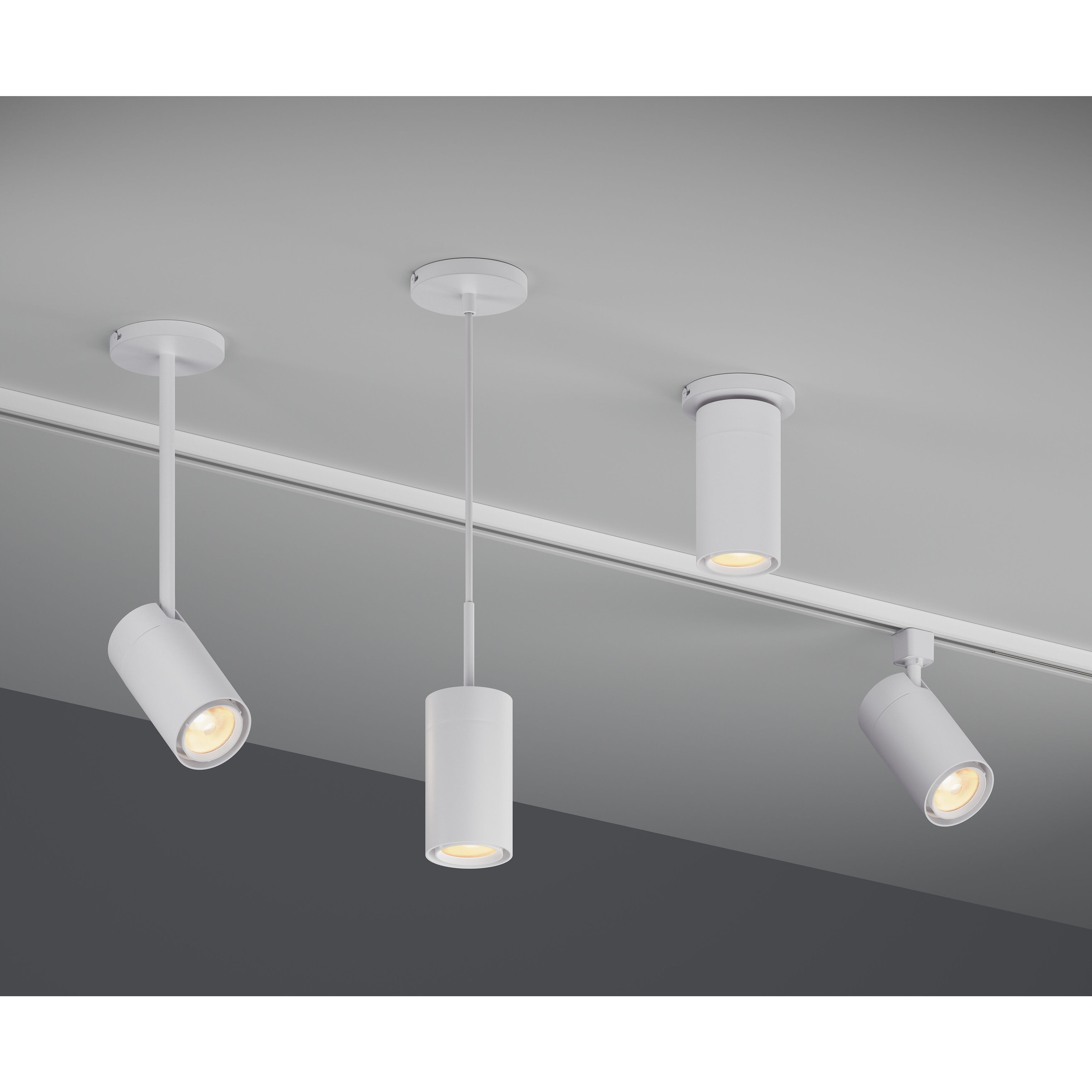 GX25 LED 3.5 inch White Pendant Ceiling Light