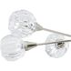 Helena 6 Light 32 inch Polished Nickel Chandelier Ceiling Light