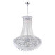 Kingdom 18 Light 30 inch Chrome Down Chandelier Ceiling Light
