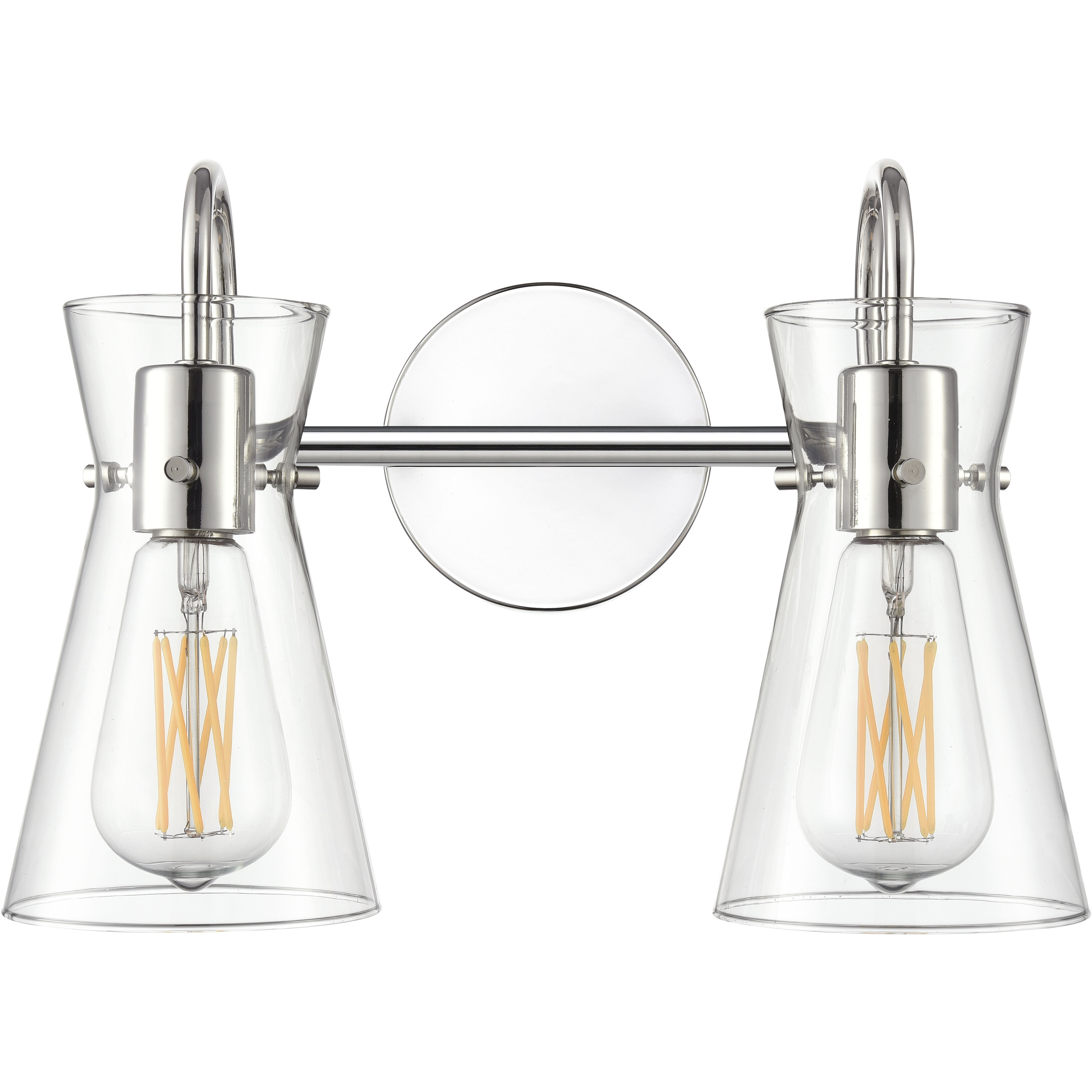 Camellia 2 Light 13.50 inch Bathroom Vanity Light