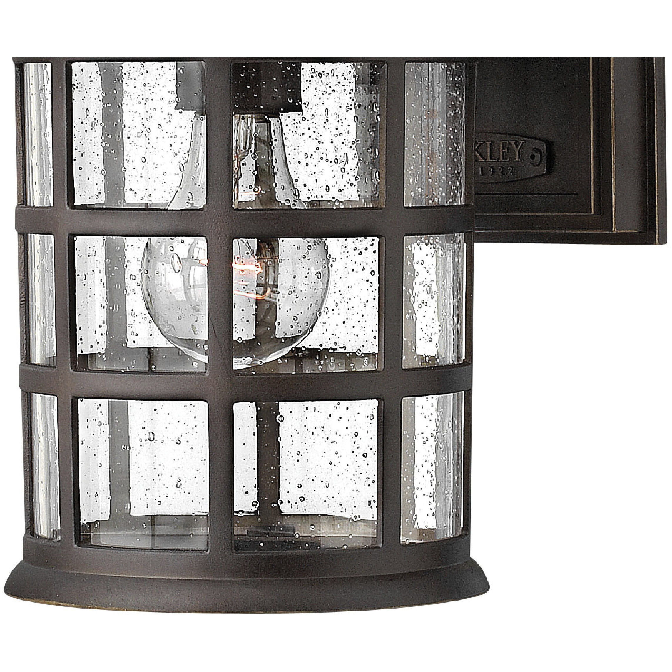 Freeport Outdoor Wall Mount Lantern in Oil Rubbed Bronze, Medium