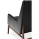 Asta Black Occasional Chair
