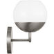 Alvin 2 Light 16.5 inch Brushed Nickel Bath Vanity Wall Light