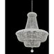 Napoli 21 Light 34 inch Chrome Pendant Ceiling Light