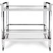 Carter Silver Bar Cart