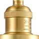 Franklin Restoration Halophane 1 Light 9 inch Satin Gold Sconce Wall Light in Clear Halophane Glass, Franklin Restoration