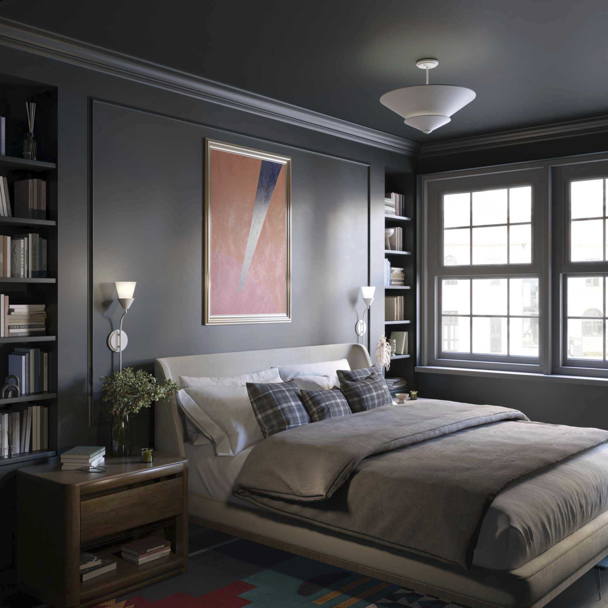 Pinellas 1 Light 5.12 inch White Plaster Wall Bracket Wall Light, Design Series