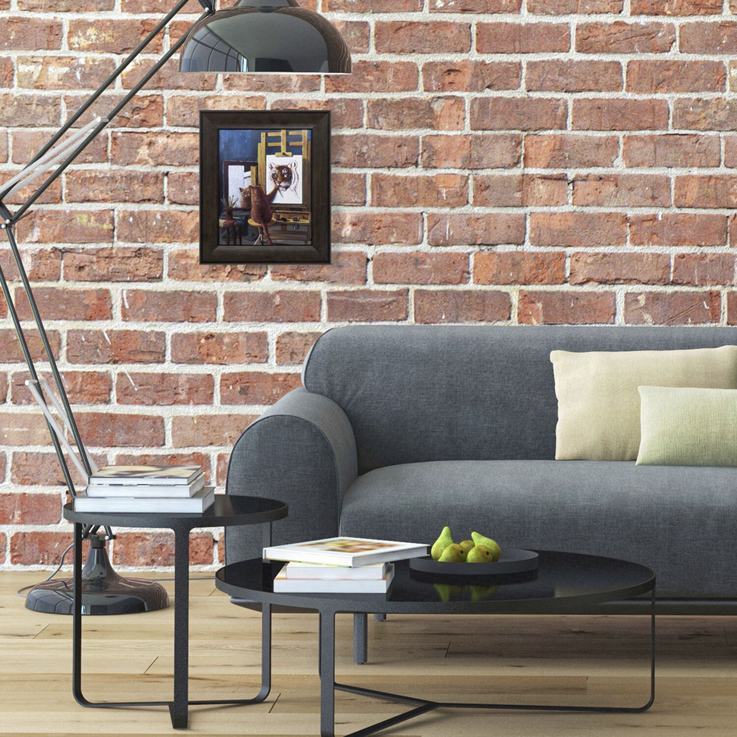 Animals 11 X 9 inch Non-Glass Framed Art, Propac