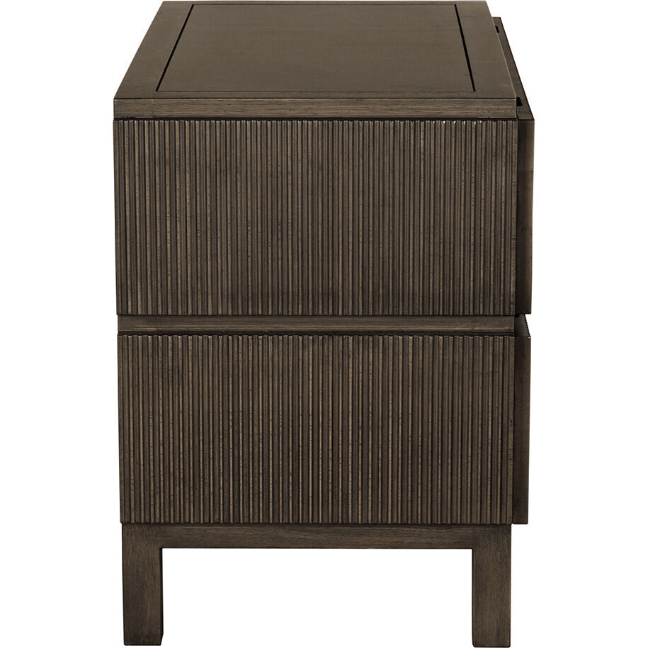 Plato 38 X 21 inch Greige Walnut Sideboard