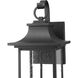 Tiberius 4 Light 24 inch Black Outdoor Wall Light