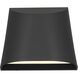 Ambit LED 4.75 inch Sand Black Outdoor Wall Sconce