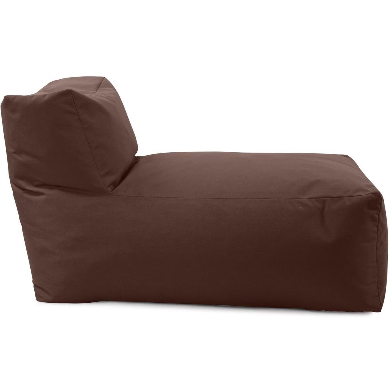 Seascape Chocolate Outdoor Pouf Lounge