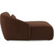 Amelia Brown Chaise, Left