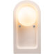 Ambiance Collection 1 Light 4.75 inch Bisque Wall Sconce Wall Light