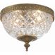 Radley 2 Light 8 inch Olde Brass Flush Ceiling Light