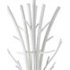 Twiggy 6 Light 48 inch Gesso White Chandelier Ceiling Light