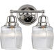 Aditi Colton LED 14 inch Polished Chrome Bath Vanity Light Wall Light, Aditi