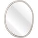 Flex 26 X 21 inch Polished Nickel with Mirror Wall Mirror
