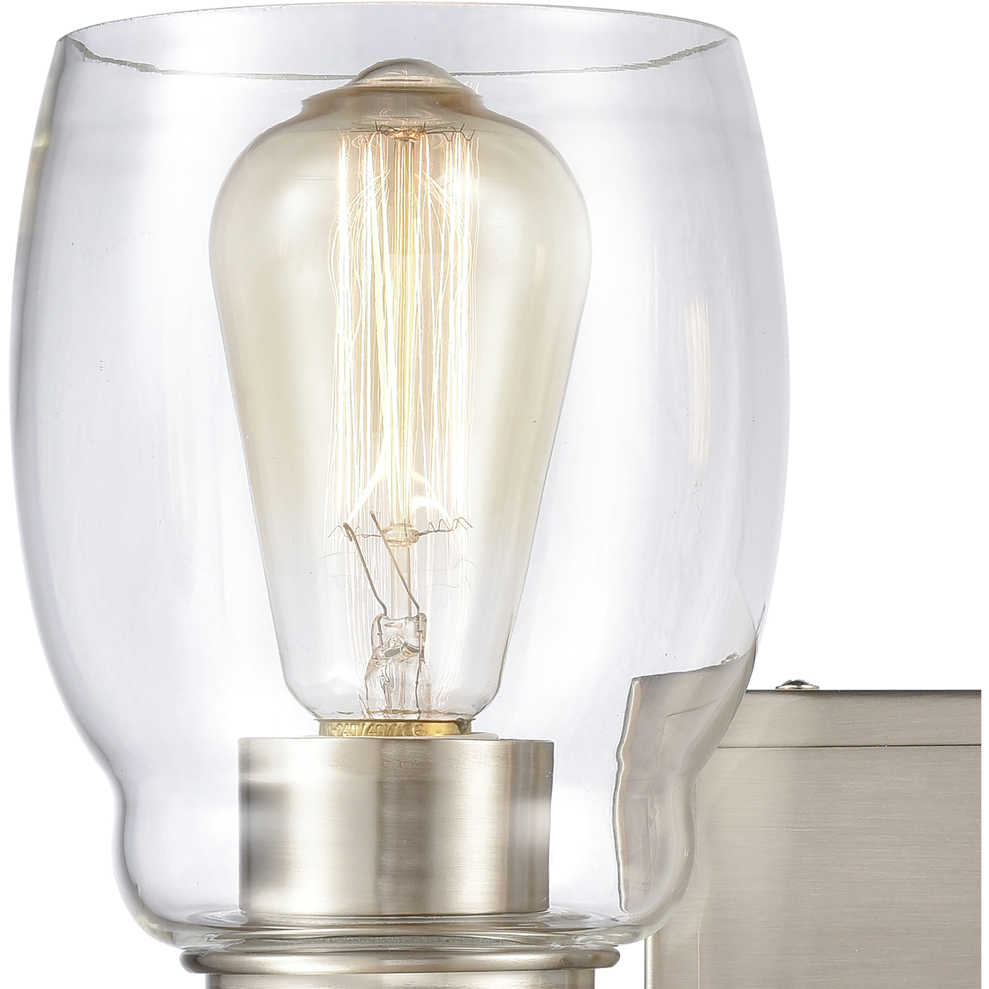 Calistoga 2 Light 14 inch Brushed Nickel Vanity Light Wall Light