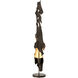 Fracture 64.2 inch 60.00 watt Dark Smoke Floor Lamp Portable Light