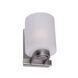 Signature 1 Light 5 inch Brushed Nickel Vanity Light Wall Light
