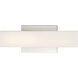 Jess LED 13 inch Brushed Nickel Vanity Light Wall Light