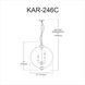 Karland LED 24 inch Polished Chrome Chandelier Ceiling Light