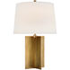 Paloma Contreras Costes 25.25 inch 15.00 watt Hand-Rubbed Antique Brass Table Lamp Portable Light, Medium