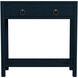 Lark 30" Wood 1-Drawer Nightstand in Navy Blue