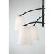 Headington 6 Light 40 inch Coal Chandelier Ceiling Light