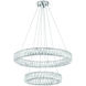 Kinsley 1 Light 28 inch Polished Chrome Chandelier Ceiling Light