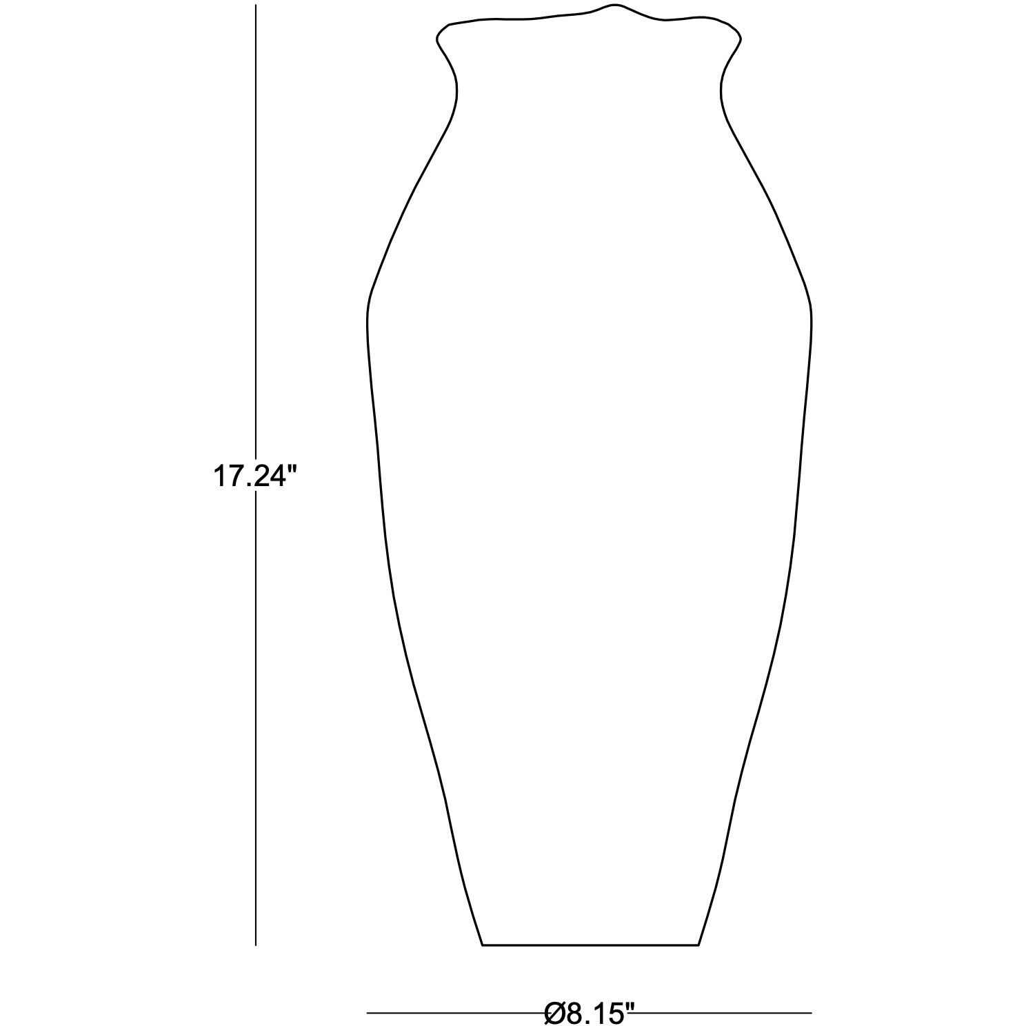 Freddie 17.25 inch Vase